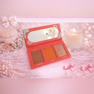 Alamar Cosmetics Viva Las Chicas Cheek Palette Med tan Bronzer Blush Highlighter